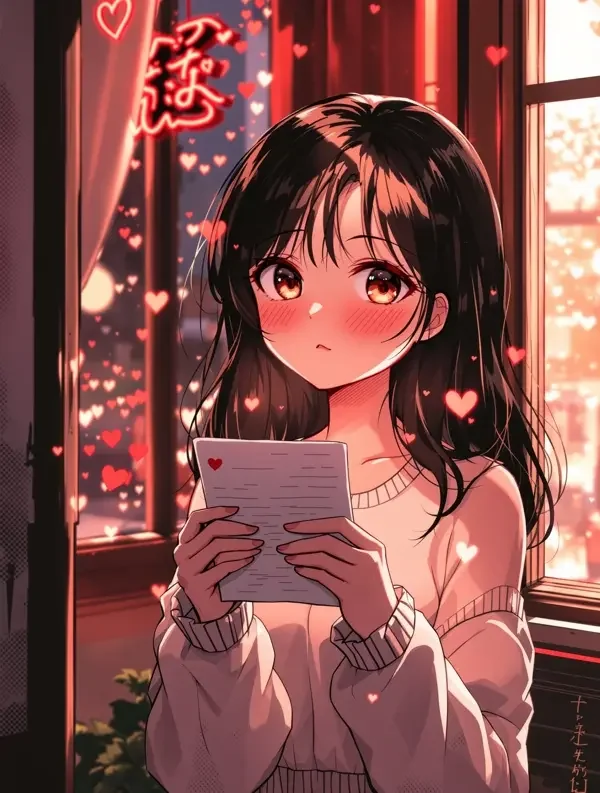 樱花之国的信 漫画封面